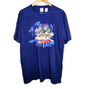 Atari Tempest Blue T-Shirt by Port & Company Size L
